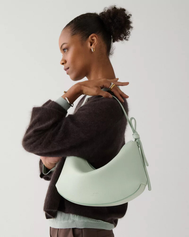 loop shoulder bag mint frosting