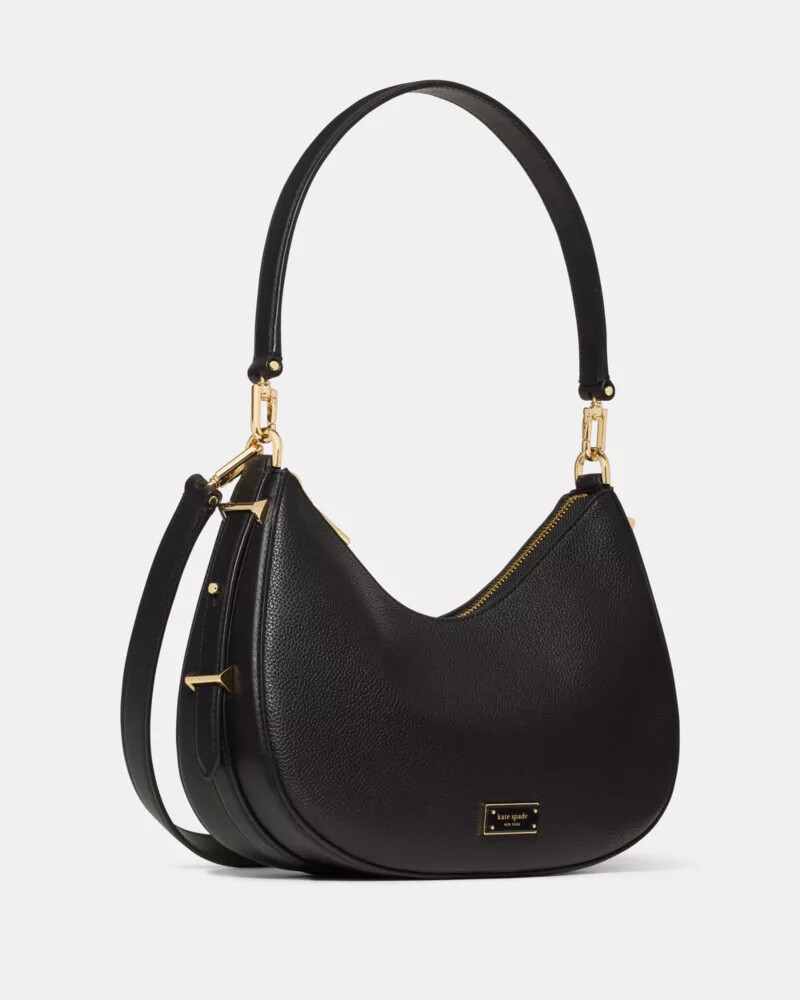 liv convertible shoulder bag black