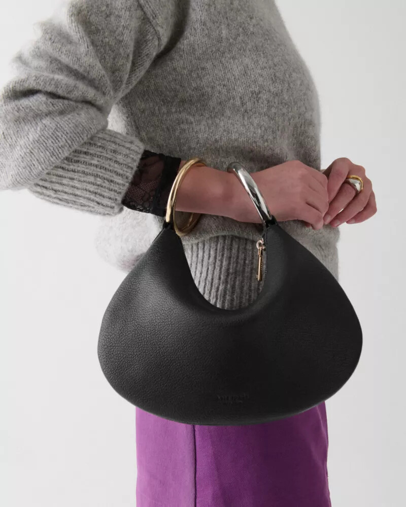 the bangle bag black