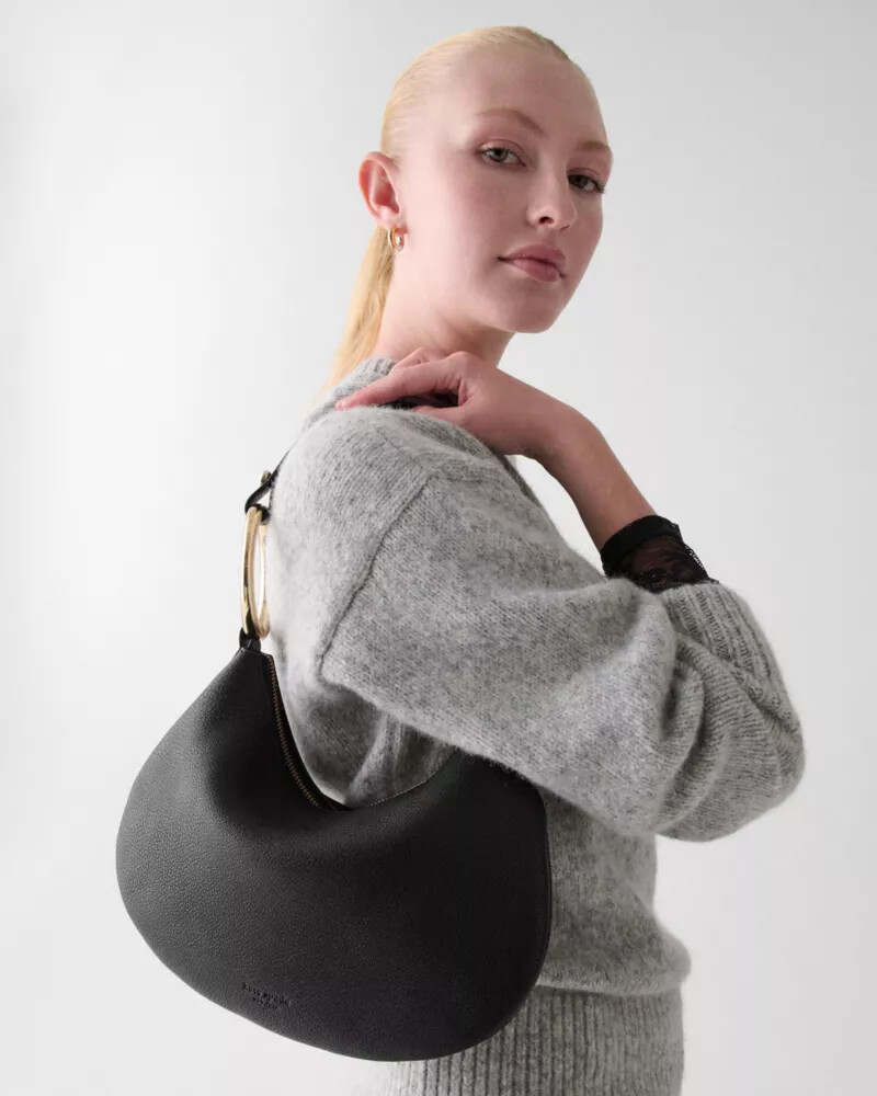 the bangle bag black