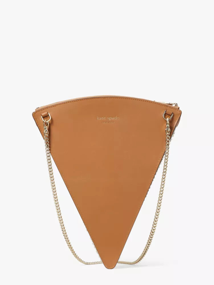 slice pizza crossbody bag multi