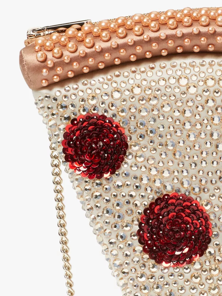 slice pizza crossbody bag multi