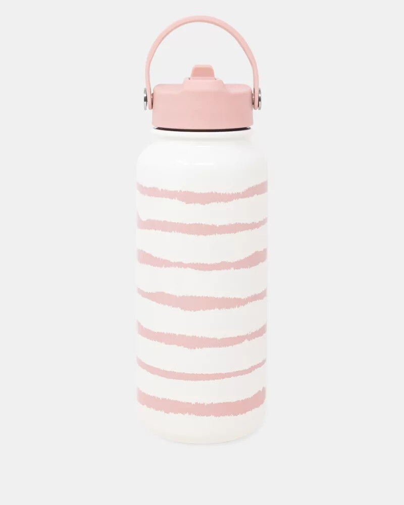 pink goddess stripe water bottlenbsp pink