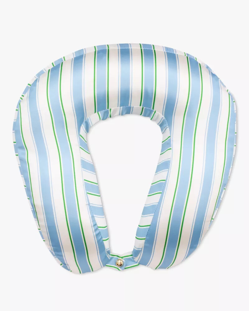 sunshine floral neck pillow eye mask set ocean fog
