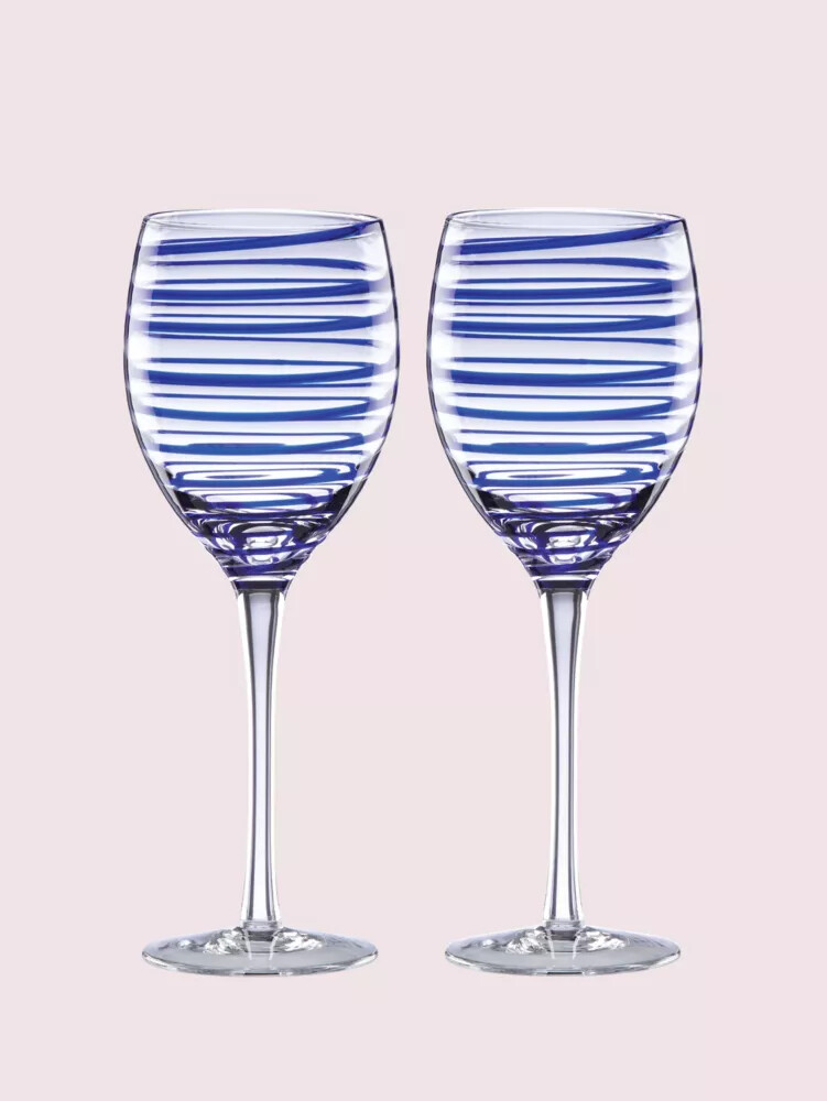 charlotte street wine glass pair clear