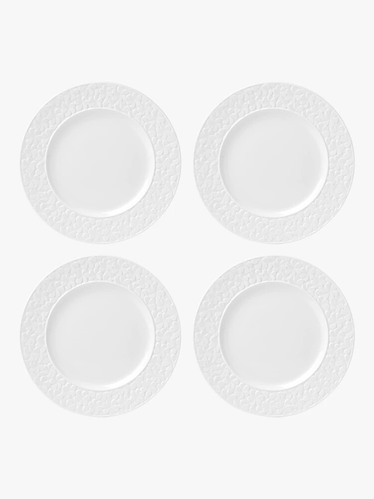 blossom lane accent plate set parchment