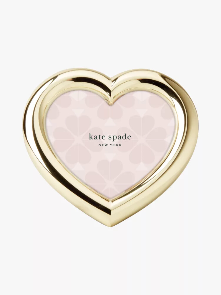 a charmed life mini heart frame pale gold