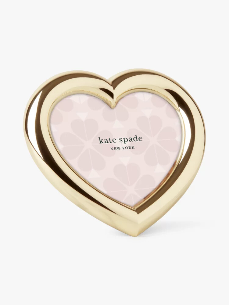 a charmed life mini heart frame pale gold