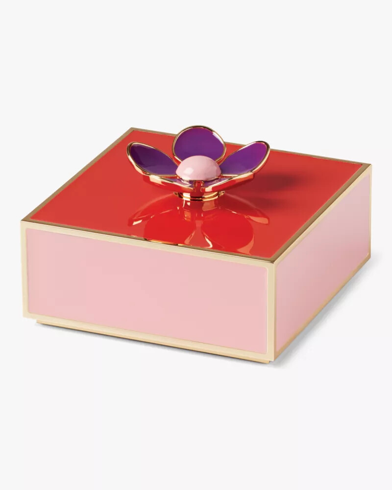 make it pop floral jewelry box pink lic