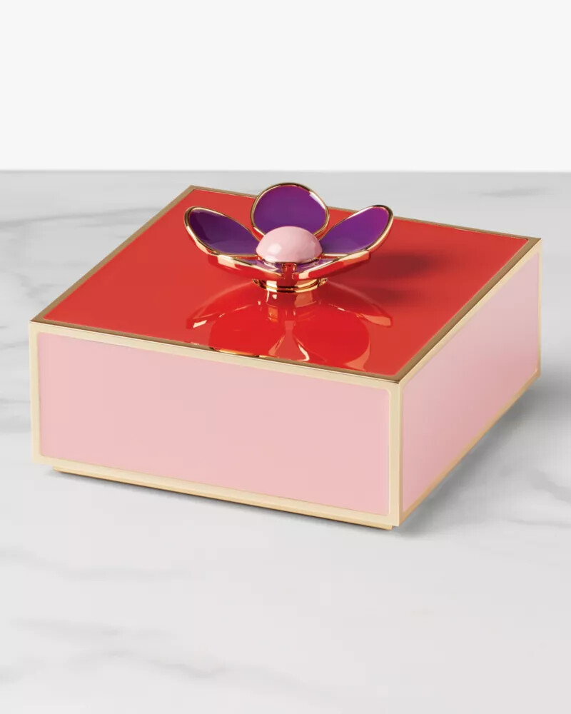 make it pop floral jewelry box pink lic