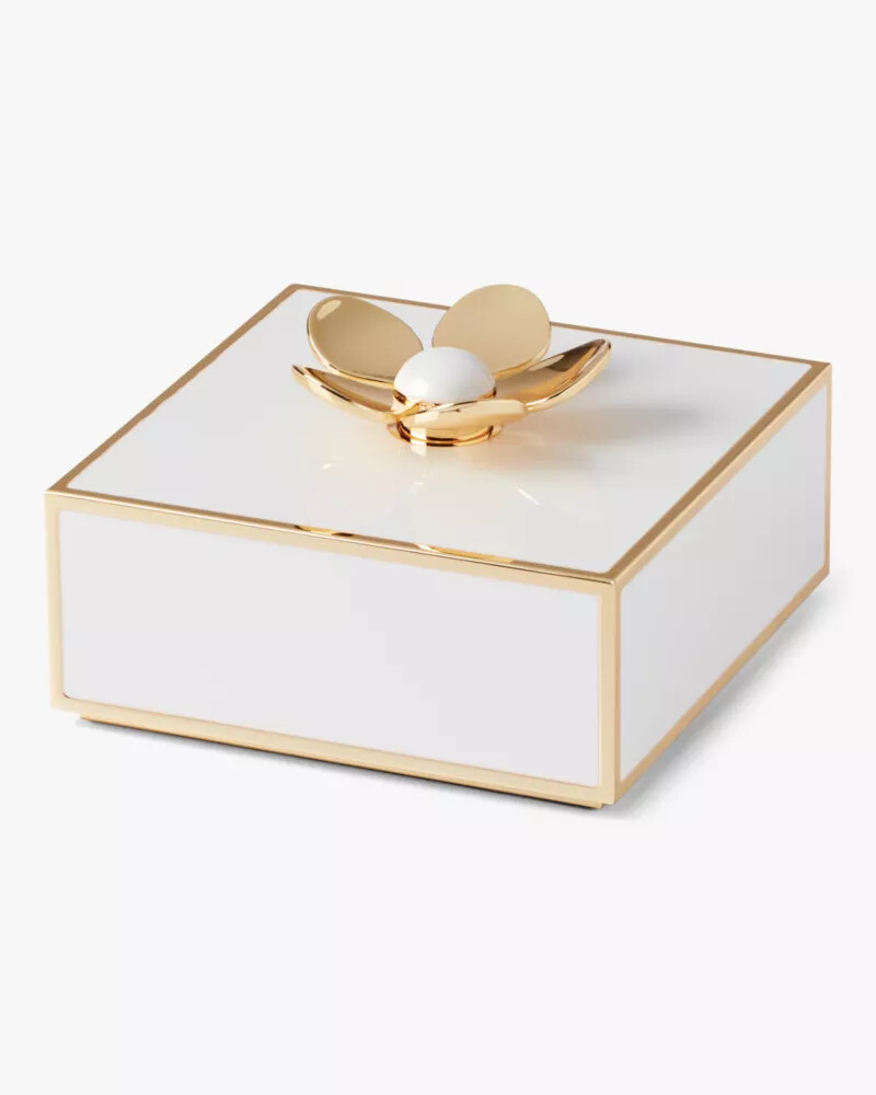 make it pop floral jewelry box gold