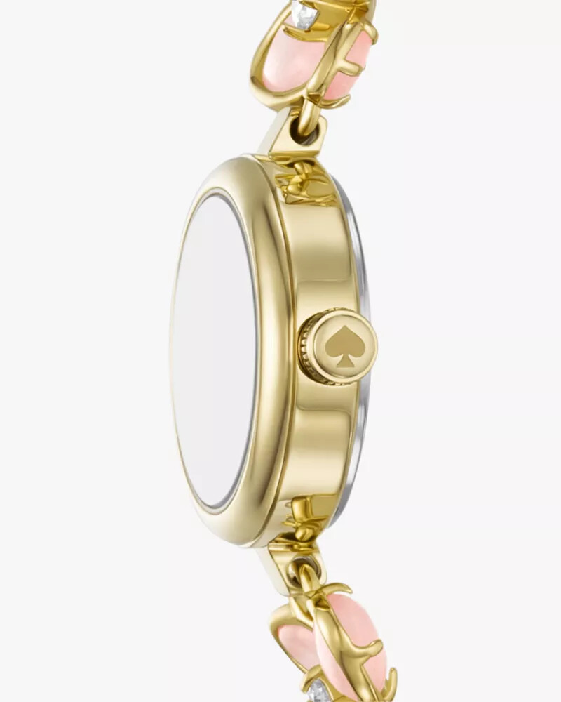 monroe gold-tone stainless steel watch grapefruit
