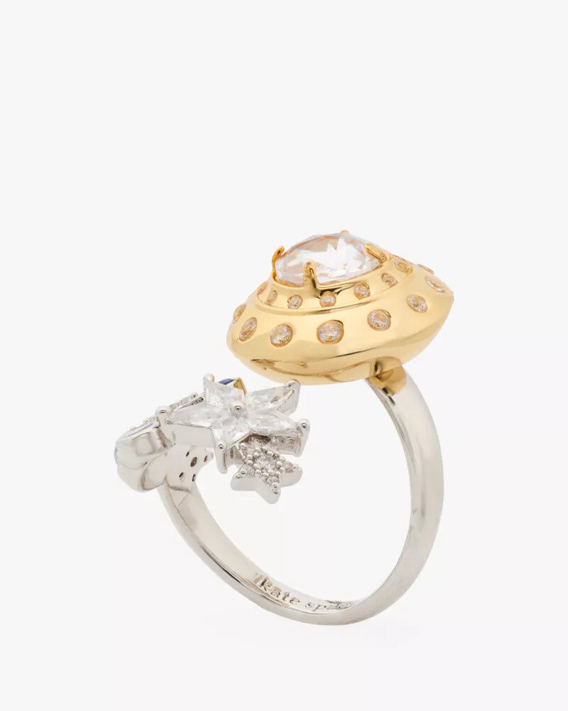 space cadet cocktail ring neutral multi