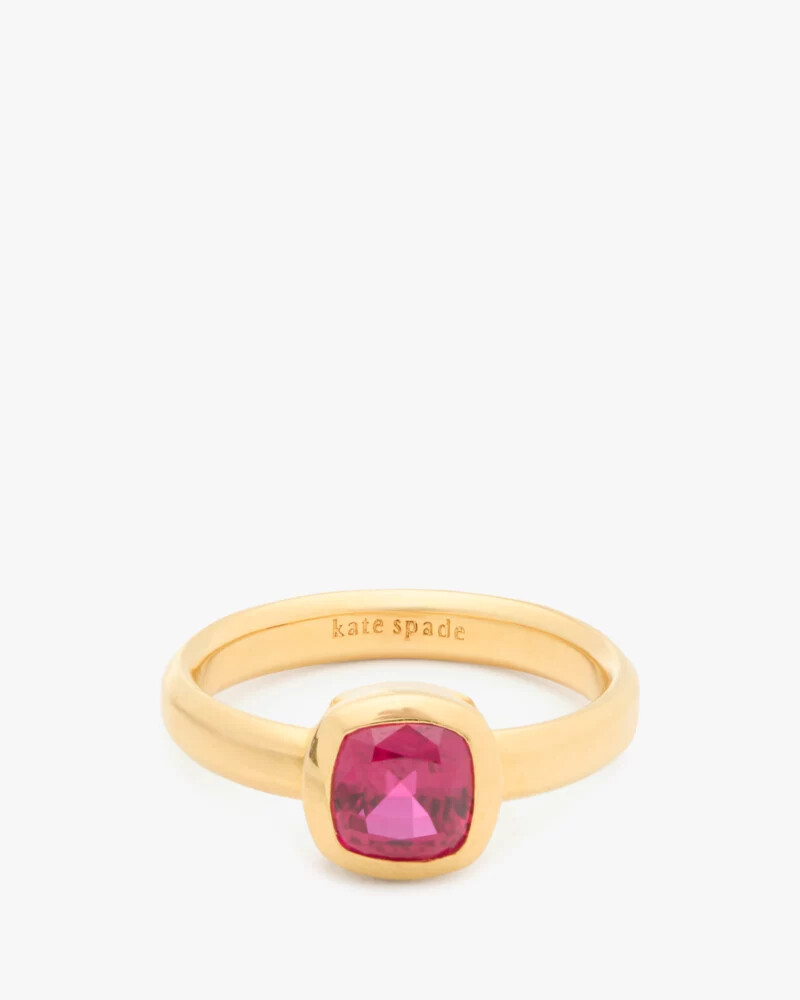 kate spade fine time to shine gem ring multi