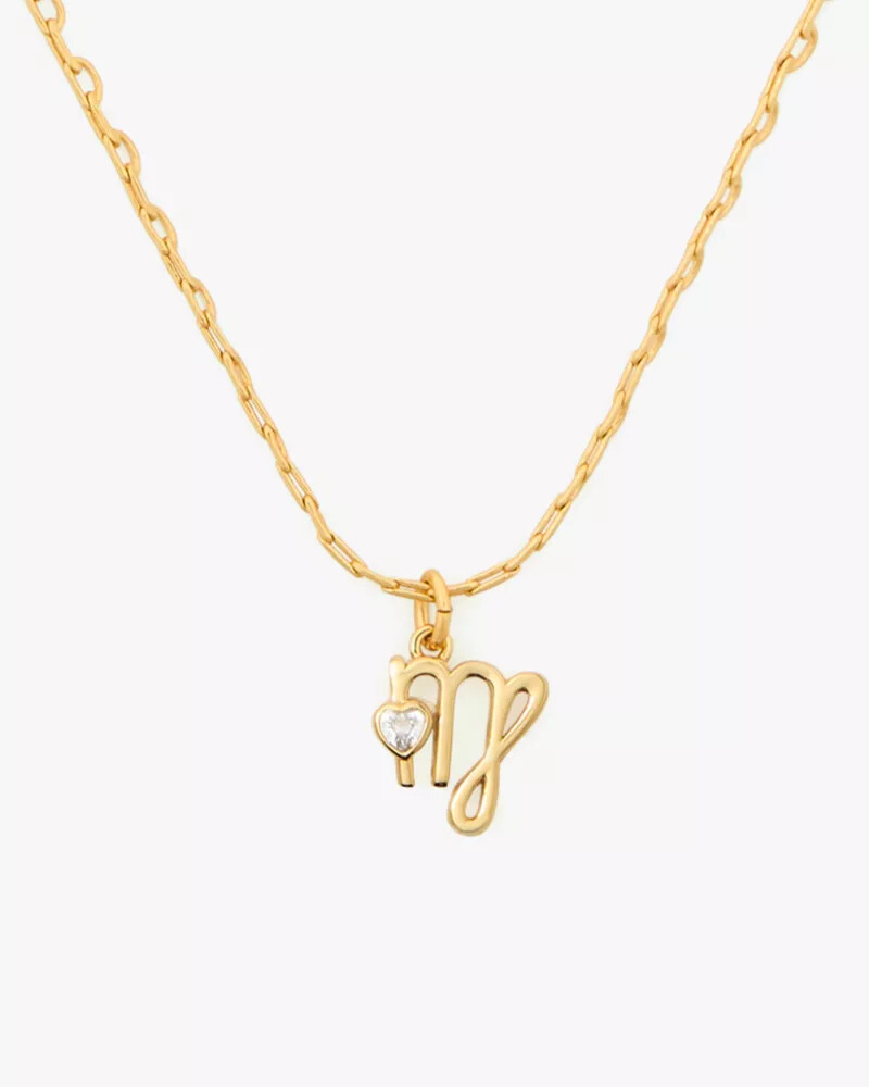 whats your sign virgo mini pendant multi