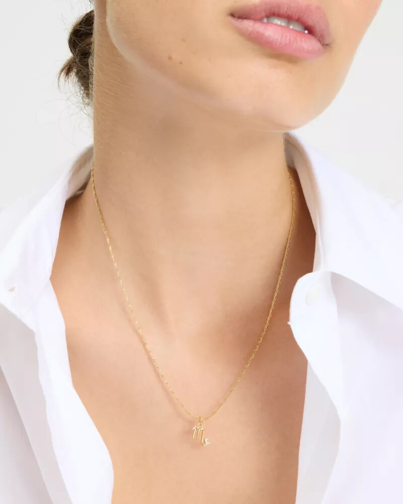whats your sign scorpio mini pendant multi