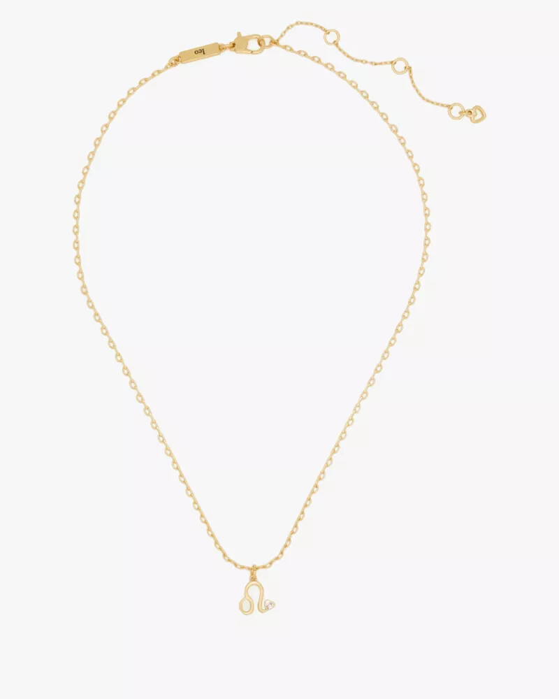 whats your sign leo mini pendant multi