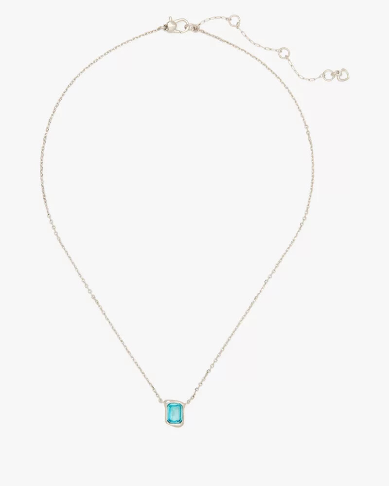 molten glass pendant aqua