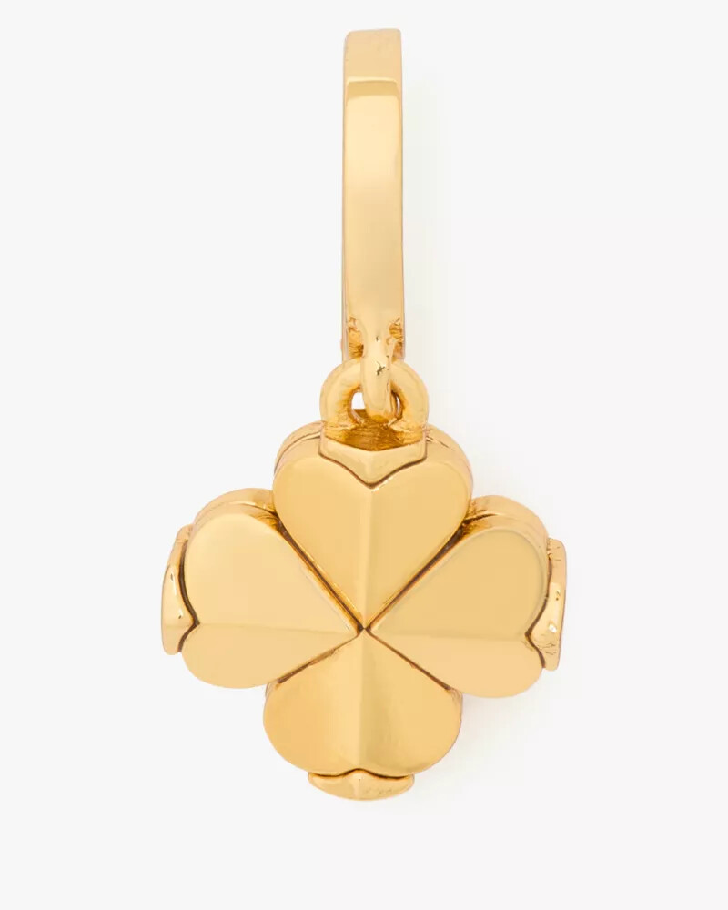 one in a million spade flower charm gold