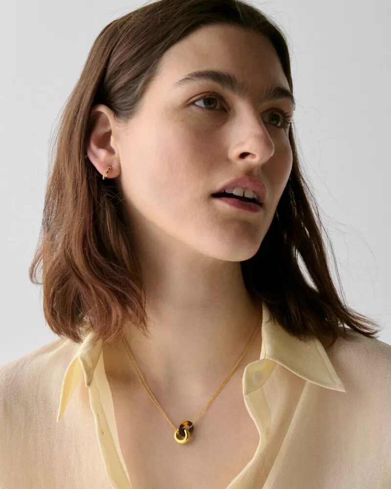 interlock small pendant tortoise