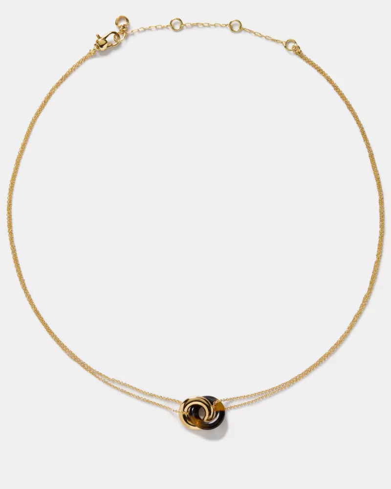 interlock small pendant tortoise