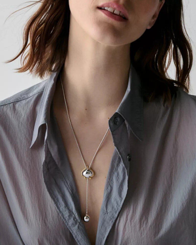 sculpted spade lariat multi