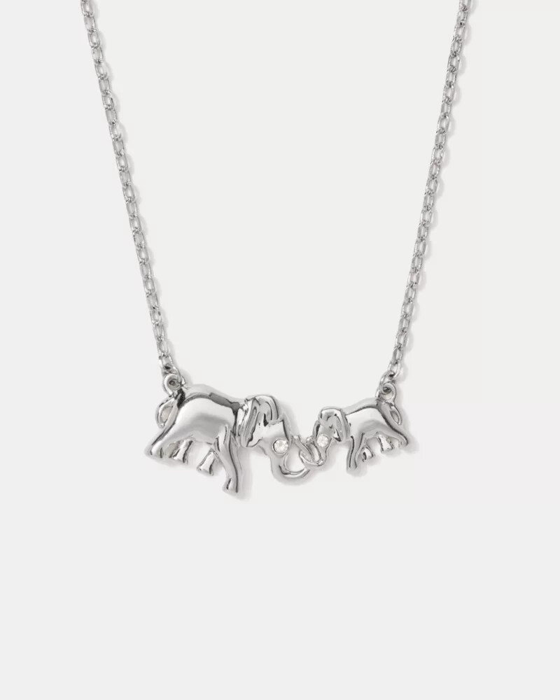 dear mom carded pendant silver