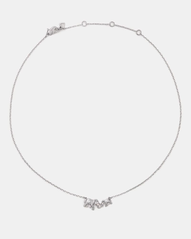 dear mom carded pendant silver