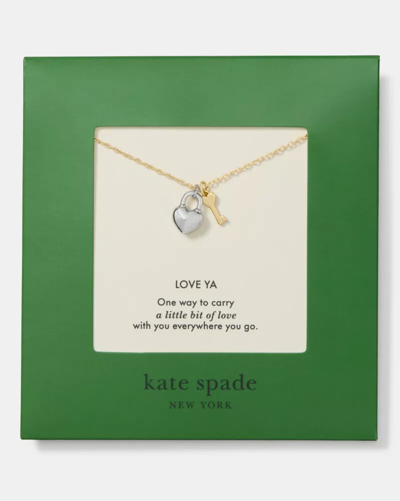 love ya carded pendant multi