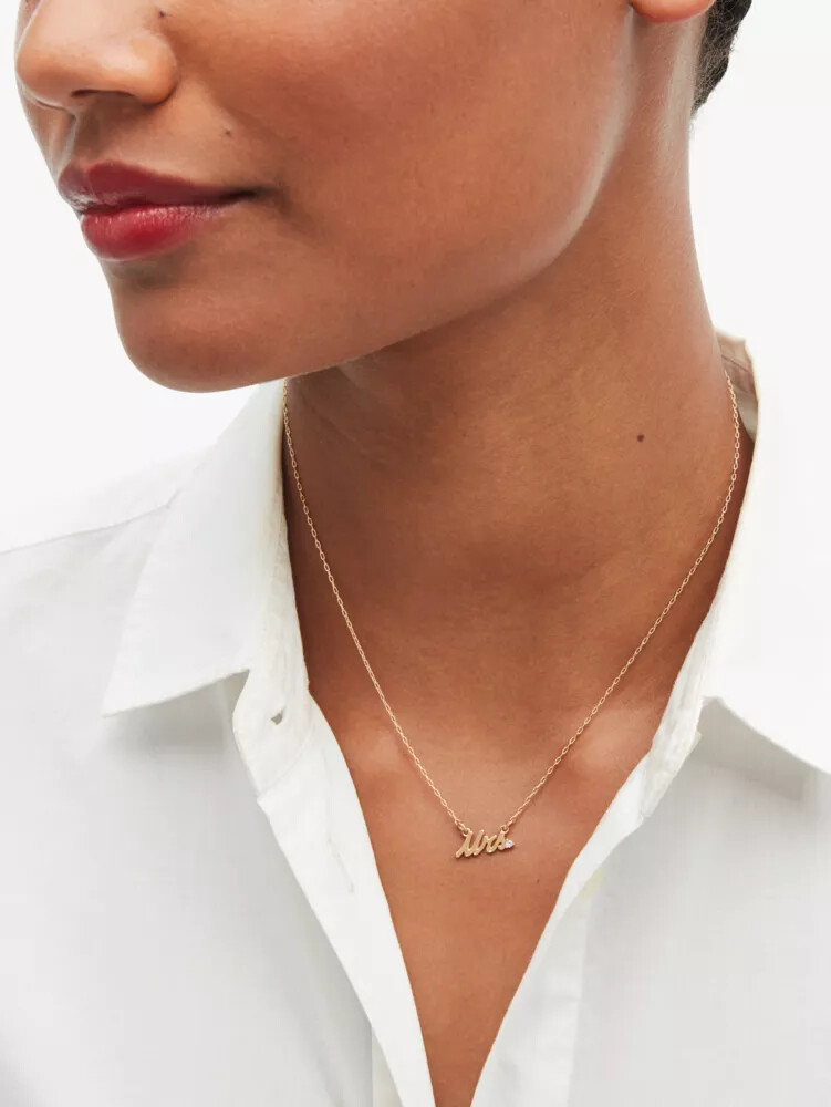say yes mrs necklace multi