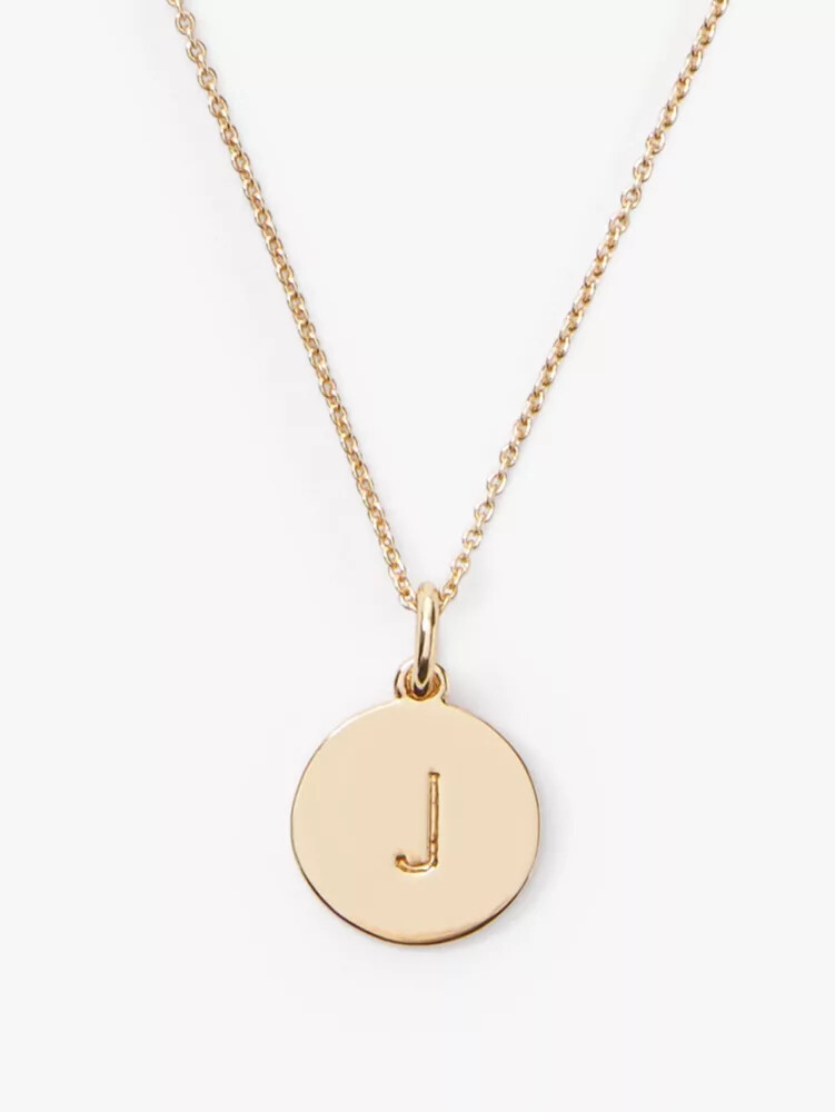 initial pendant gold