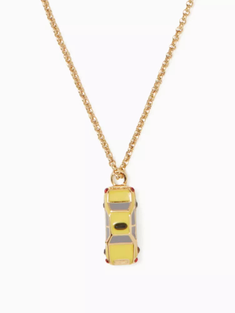 ma cherie taxi mini pendant yellow multi