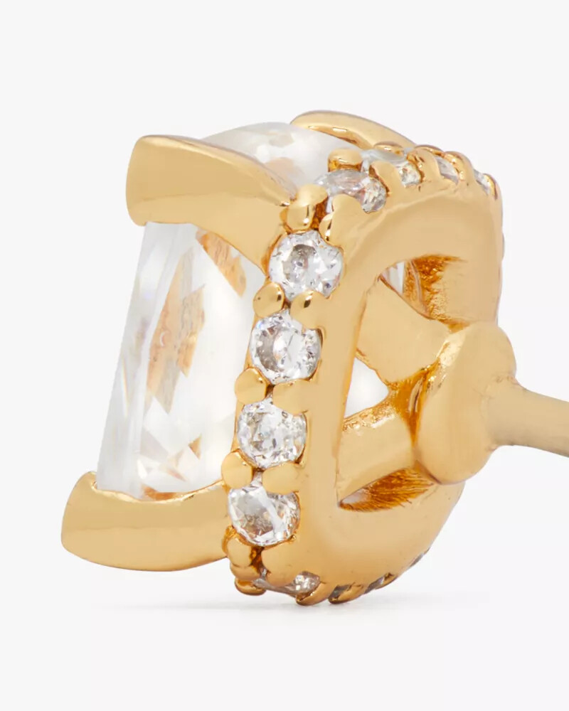 little luxuries 6mm square studs multi