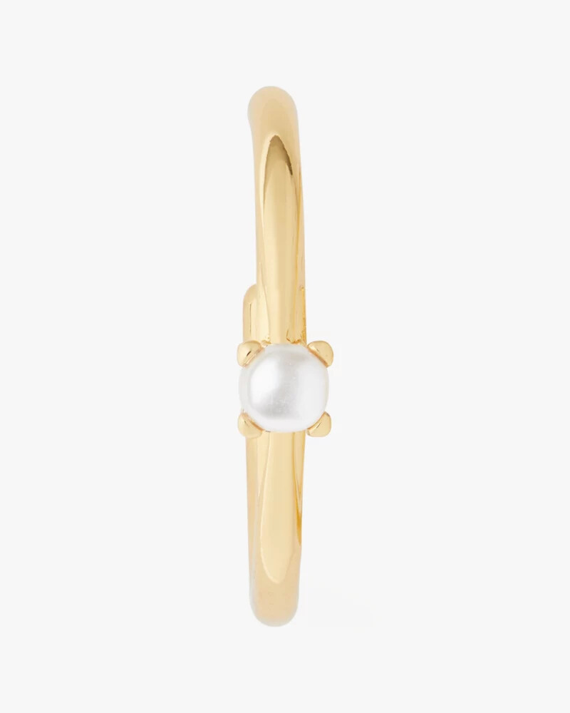 little luxuries pearl hoops multi