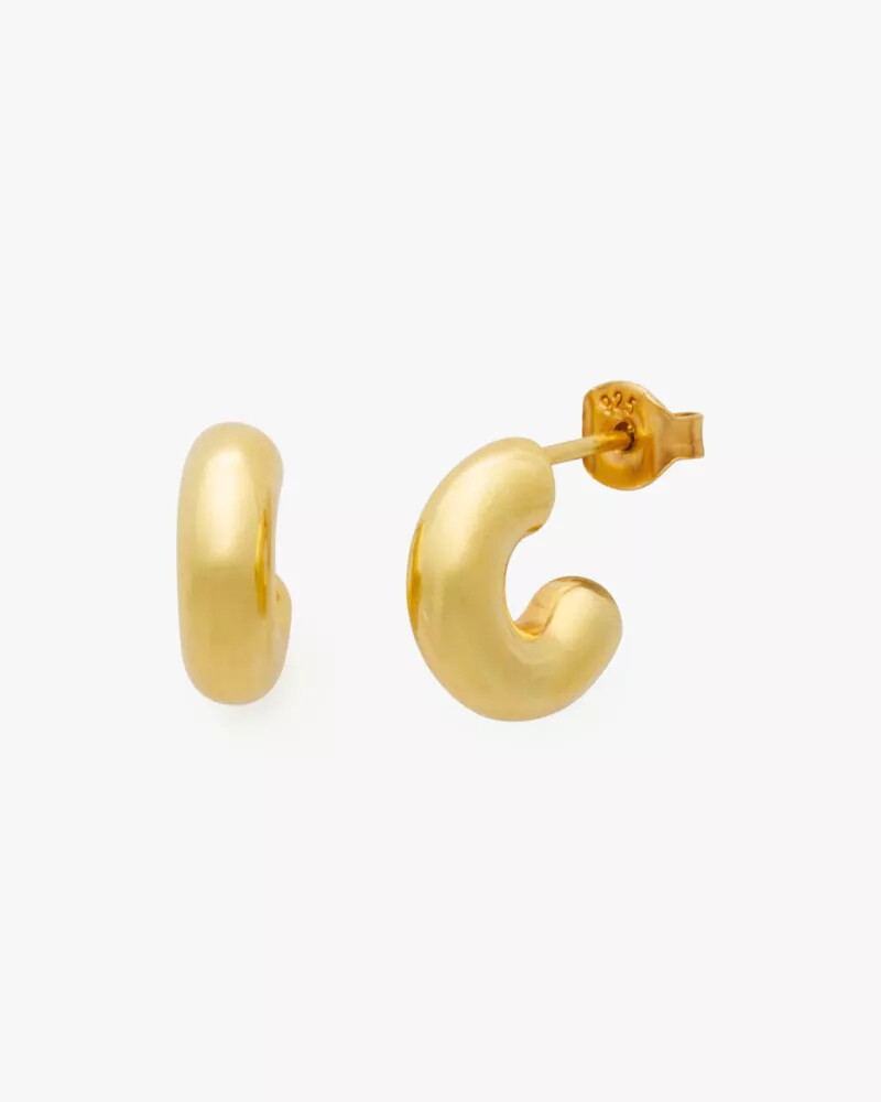 kate spade fine meant to be huggies gold