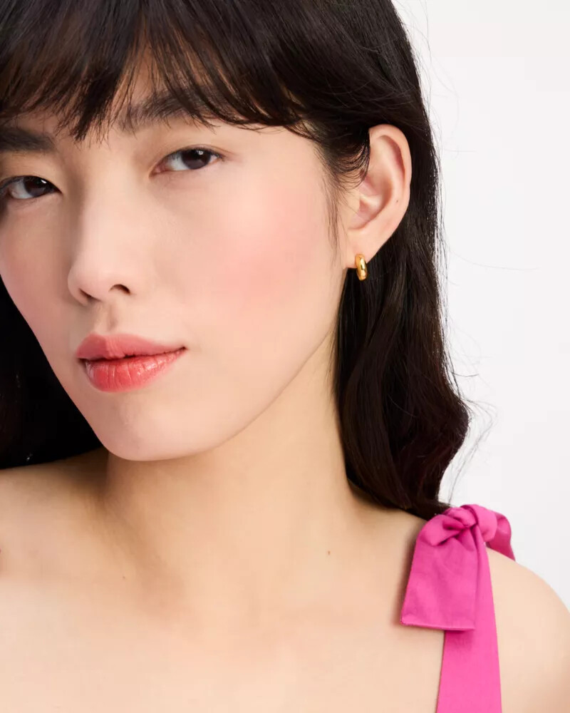 kate spade fine meant to be huggies gold