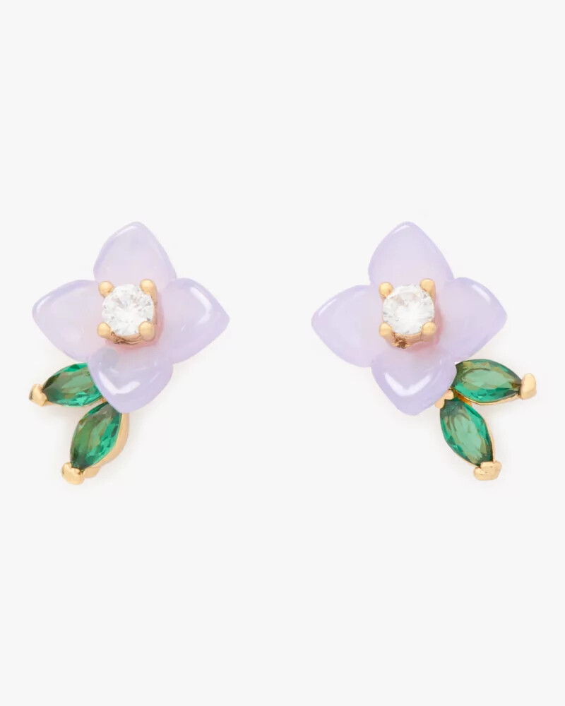 bursting blooms studs multi