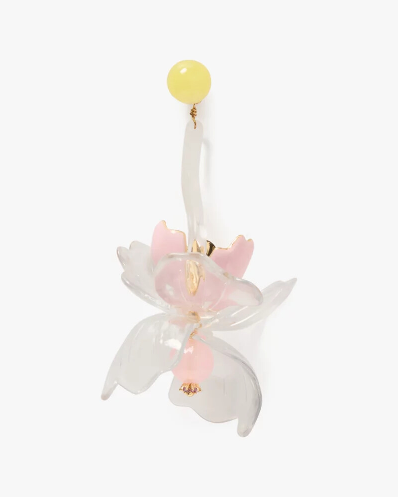 bright orchid statement earrings pink multi