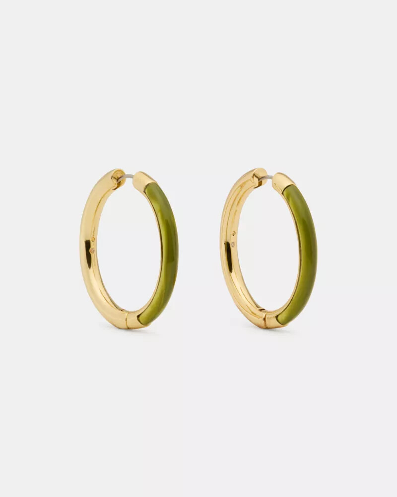 interlock hoops light green