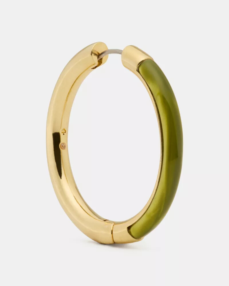 interlock hoops light green