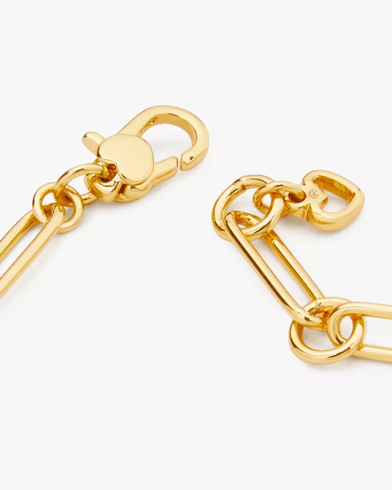 mom knows best idiom id bracelet gold