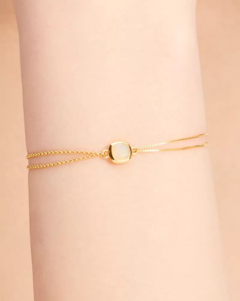 kate spade fine time to shine gem bracelet opal