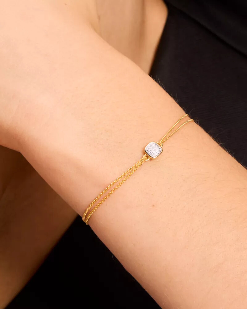 kate spade fine time to shine diamond bracelet gold