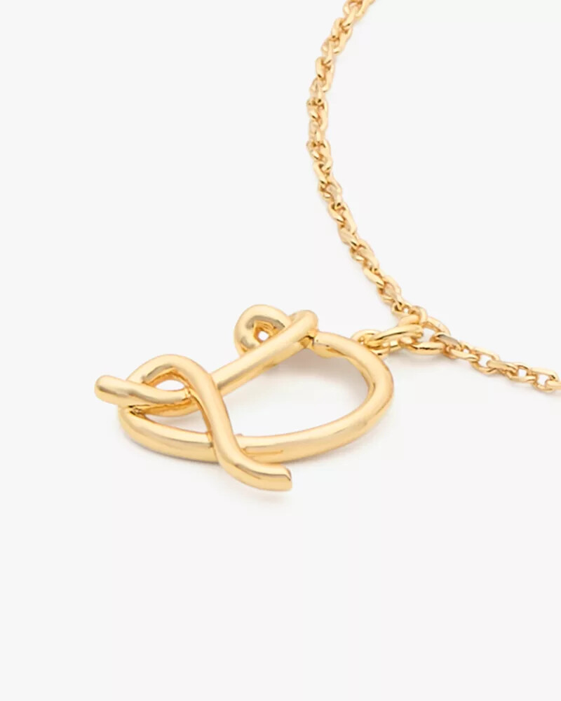 initial script bracelet gold