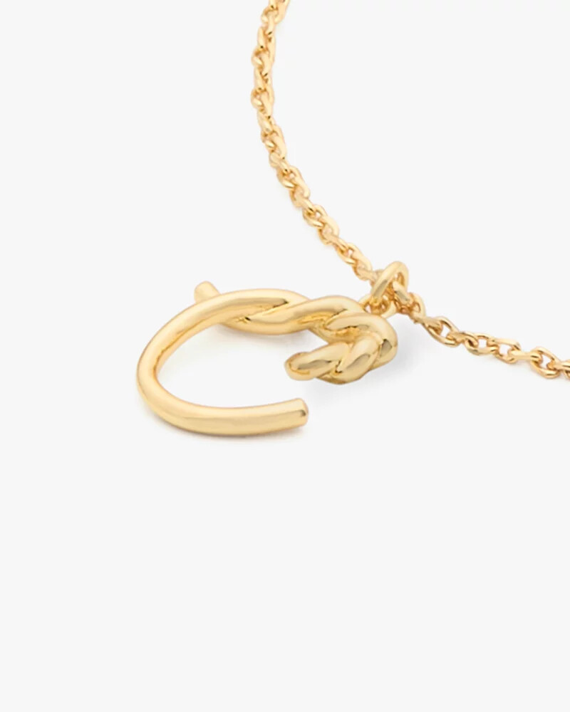 initial script bracelet gold