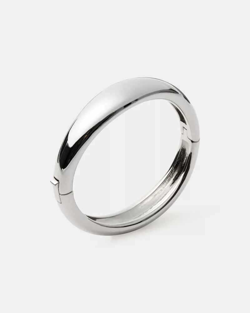 molten bangle silver