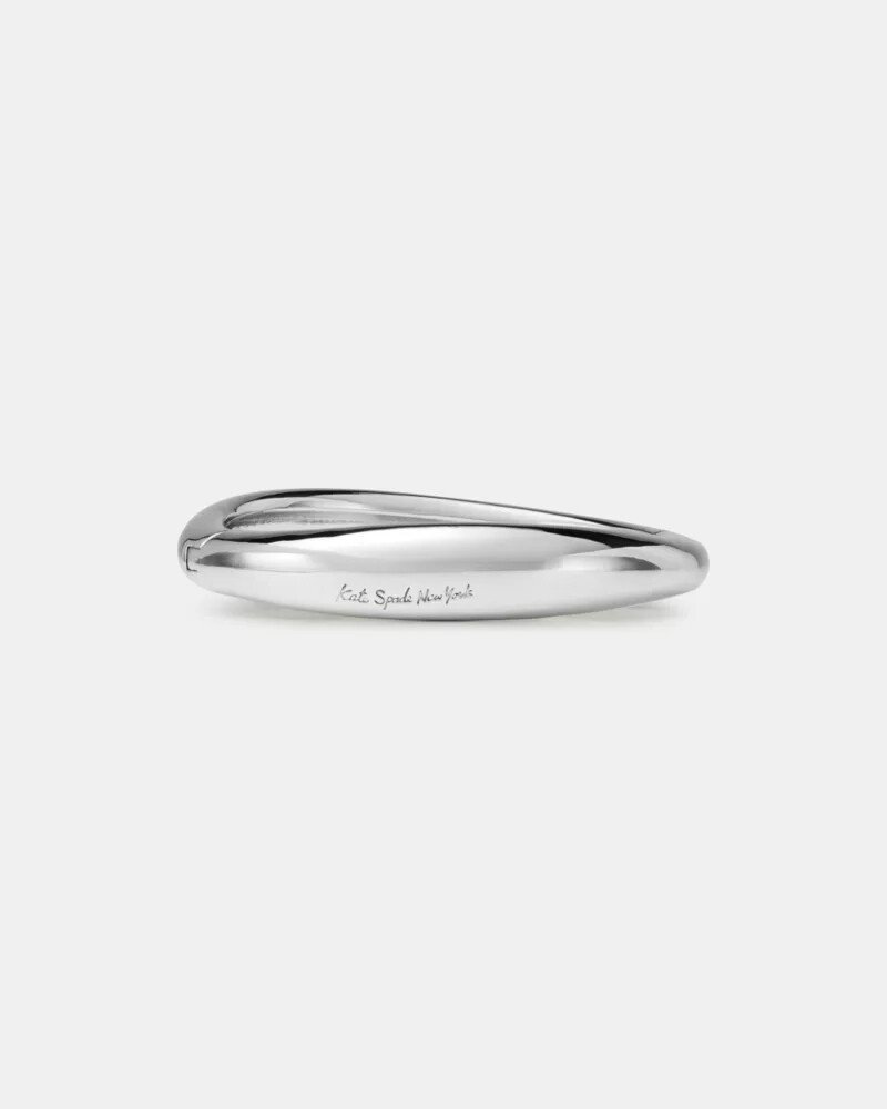 molten bangle silver