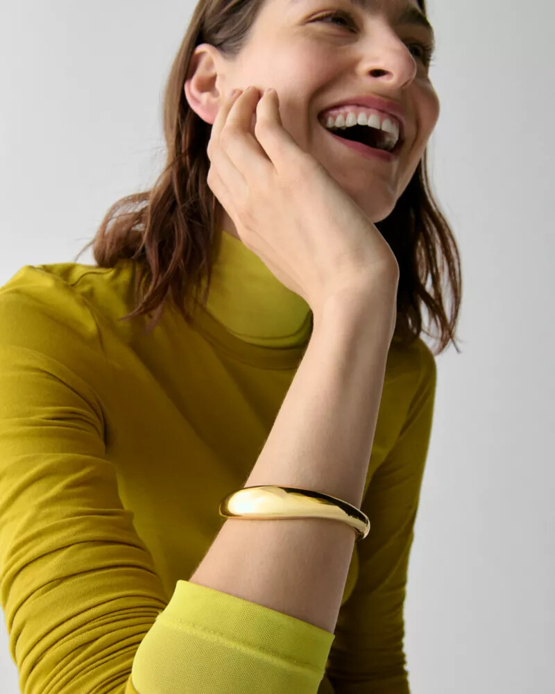 molten bangle gold
