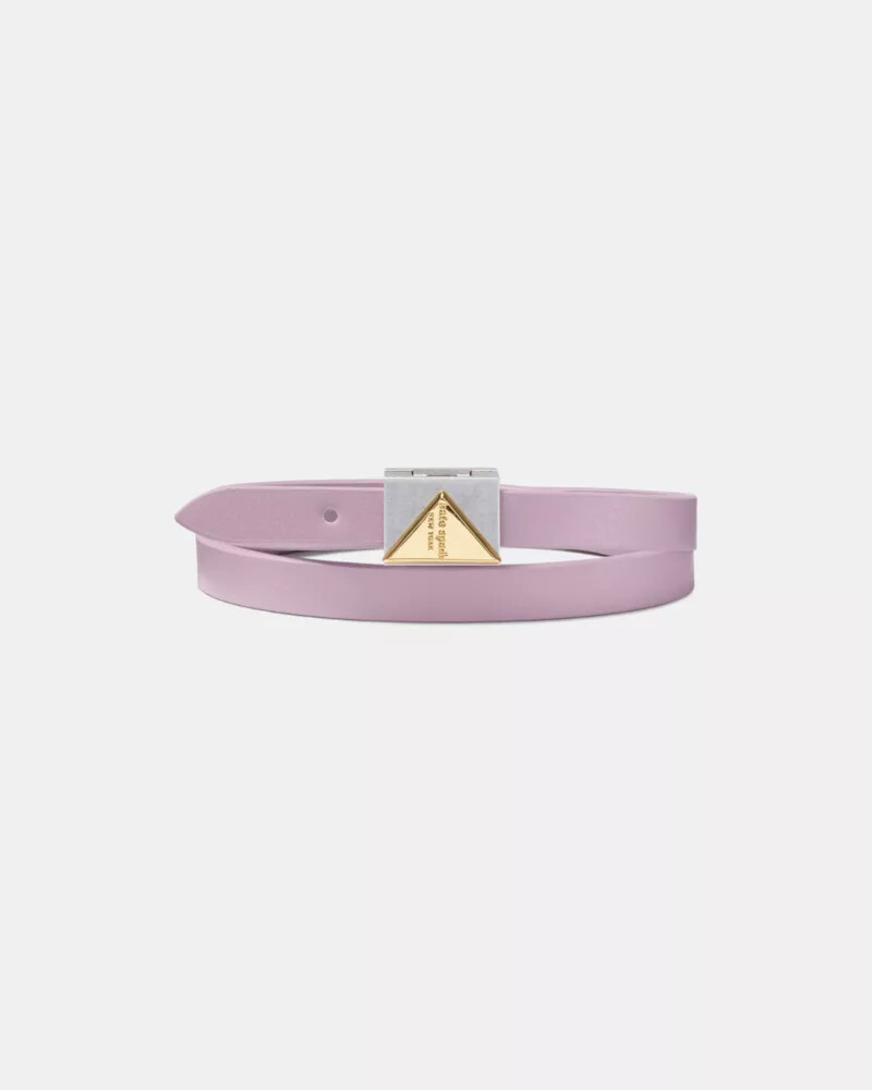 deco leather wrap bracelet market purple