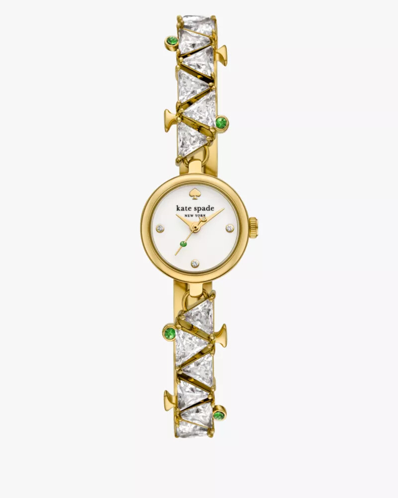 monroe martini bracelet watch gold